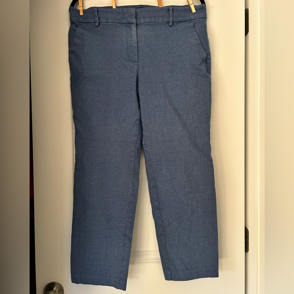 LOFT Blue Riviera Slim Pants